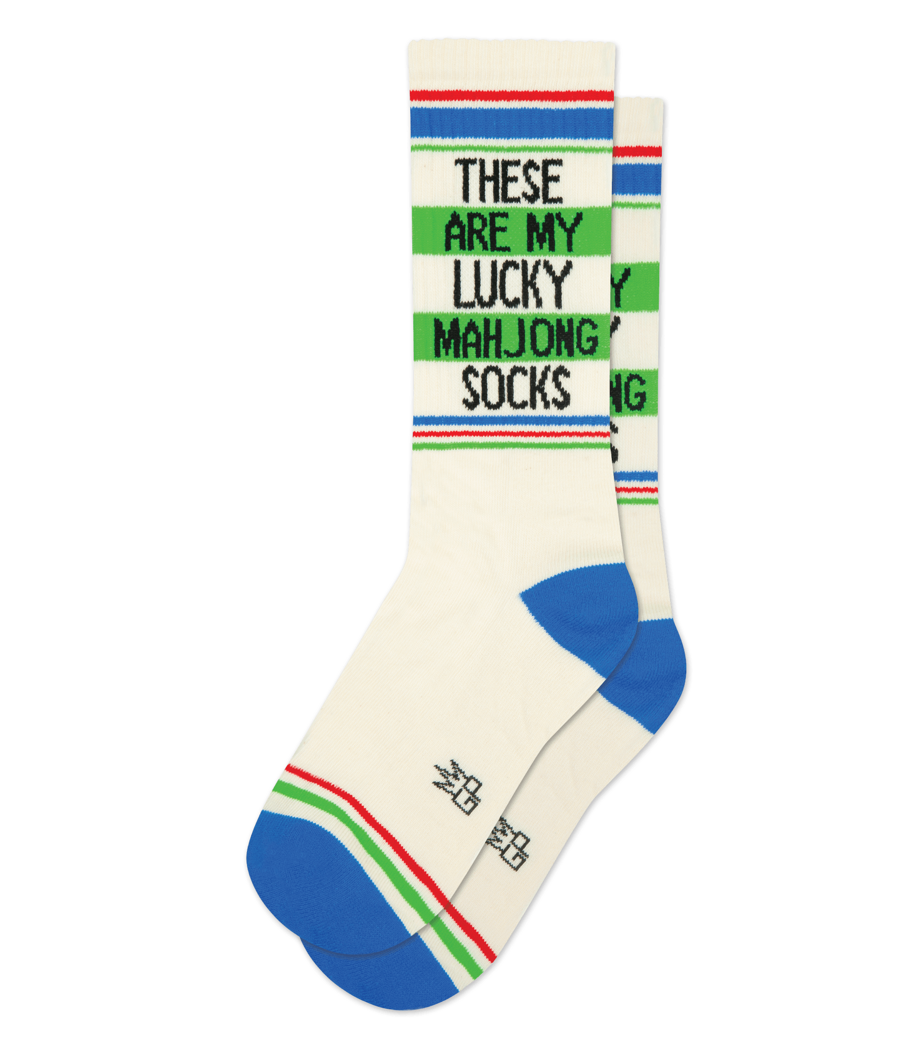 Gumball Poodle Lucky Mahjong Socks | Novelty Cotton Socks for Sports ...