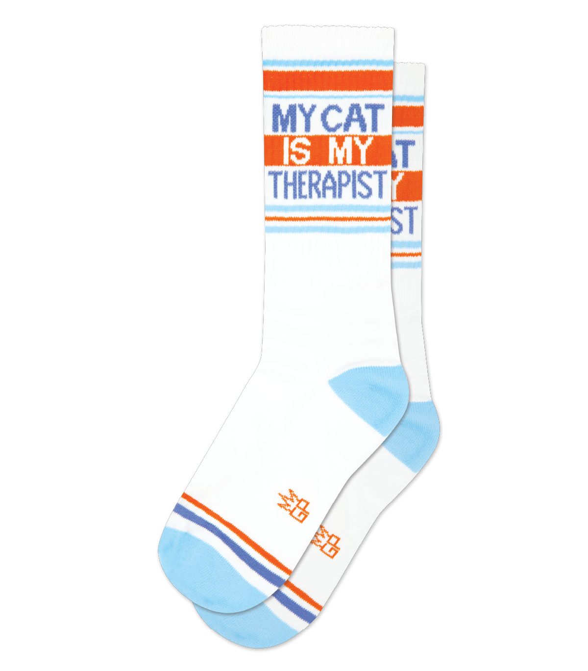 Funny Gym Socks My Cat Is My Therapist Gumball Poodle