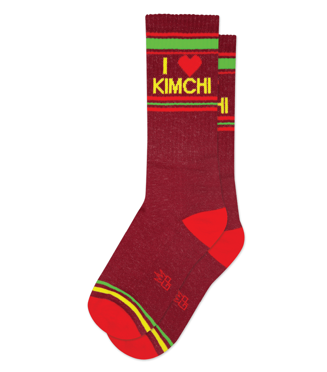 Gumball Poodle I ❤️ Kimchi Novelty Socks | Munchies Collection