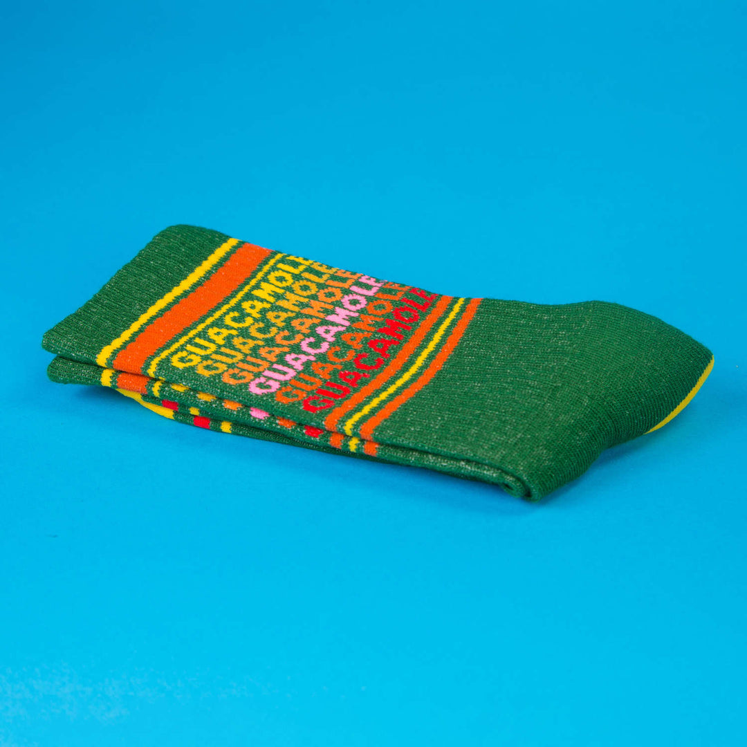 also beauty:beast オールソー 90s デジタルカモ カットソー Gumball Poodle Guacamole Novelty Socks - Dark Green with Fun